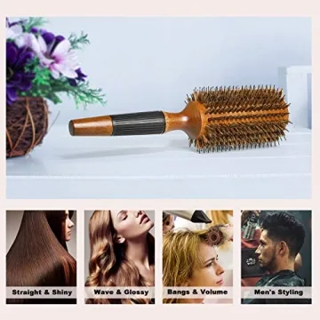 BESTOOL Round Hair Brush for Quick Blowouts and Shine