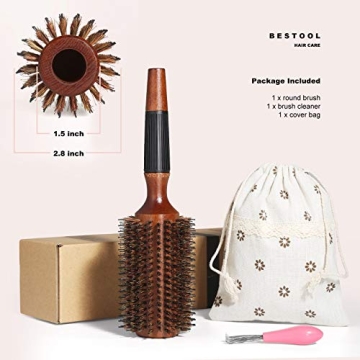 BESTOOL Round Hair Brush for Quick Blowouts and Shine