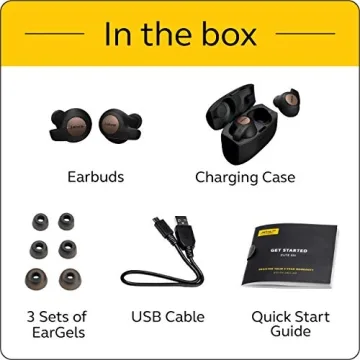 Jabra Elite Active 65t Earbuds – Wireless, Secure Fit & Sound