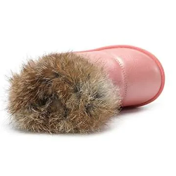 KVbabby Winter Toddler Boots Waterproof & Non-Slip