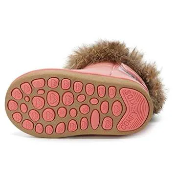KVbabby Winter Toddler Boots Waterproof & Non-Slip