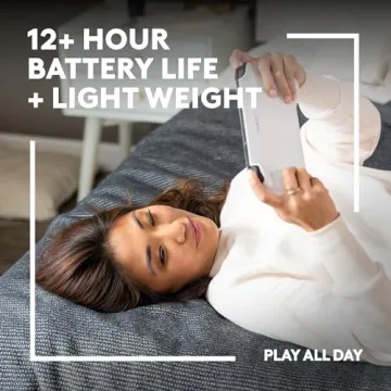 Logitech G Cloud Handheld Portable Gaming Console with Long-Battery Life, 1080P 7-Inch Touchscreen, Lightweight Design, Xbox Cloud Gaming, NVIDIA GeForce NOW, Google Play