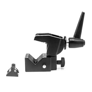 PHOCUS Multi-Function Super Clamp with Standard Stud for Photography Studio Video Camera Lighting