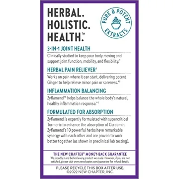 Zyflamend Herbal Pain Relief & Joint Supplement - 60 Count