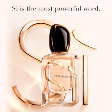 Armani Beauty - Sì - Eau de Parfum - Women's Perfume - Modern Chypre Fragrance - Blackcurrant Nectar, Rose De Mai & Freesia, Patchouli Notes - 1.0 Fl Oz