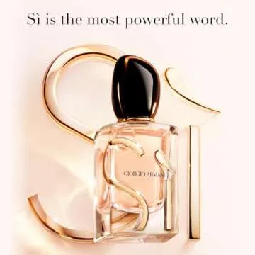 Armani Beauty - Sì - Eau de Parfum - Women's Perfume - Modern Chypre Fragrance - Blackcurrant Nectar, Rose De Mai & Freesia, Patchouli Notes - 1.0 Fl Oz