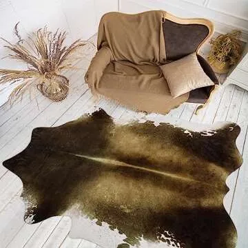Goideal Faux Cowhide Rug