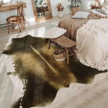 Goideal Faux Cowhide Rug