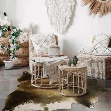 Goideal Faux Cowhide Rug