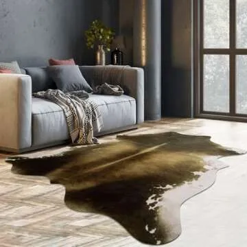 Goideal Faux Cowhide Rug