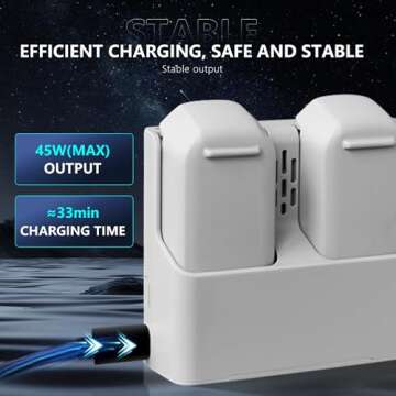 Fast Charging Hub for DJI NEO Drone - 45W Portable Charger