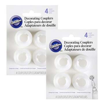 Decorating Coupler Set, 4-Count