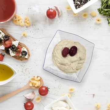 R-kay Square Plastic Serving Bowls - Durable & Elegant