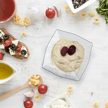 R-kay Square Plastic Serving Bowls - Durable & Elegant