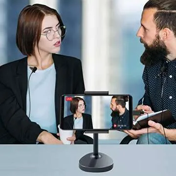 YOTTO USB Type-C Lavalier Microphone for Android, Omnidirectional Condenser USB-C Clip on Lapel Microphone for YouTube, TikTok, Interview, Livestream, Video, Recording with USB-B Adapter(19.5ft)