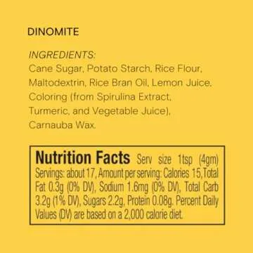 Dinomite Natural Confetti Sprinkles for Baking Delights