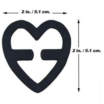 RAZOR Clips Racerback Bra Clip, Conceal Straps and Cleavage Control Bra Clips