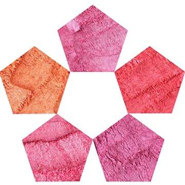 Pigment Powder Mica Epoxy Resin Color- 25 Colors 8.82oz 250g Resin Pigment for DIY Arts, Crafts, Bath Bombs, Paint, Epoxy, Resin, Lip Balms, Nail Polish, or Soap Making Supplies