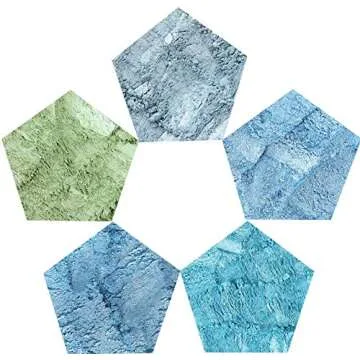 Pigment Powder Mica Epoxy Resin Color- 25 Colors 8.82oz 250g Resin Pigment for DIY Arts, Crafts, Bath Bombs, Paint, Epoxy, Resin, Lip Balms, Nail Polish, or Soap Making Supplies