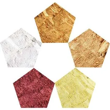 Pigment Powder Mica Epoxy Resin Color- 25 Colors 8.82oz 250g Resin Pigment for DIY Arts, Crafts, Bath Bombs, Paint, Epoxy, Resin, Lip Balms, Nail Polish, or Soap Making Supplies