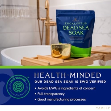 Yareli Eucalyptus Magnesium Bath Salt Flakes 5lbs