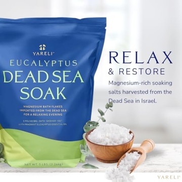 Yareli Eucalyptus Magnesium Bath Salt Flakes 5lbs