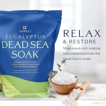 Yareli Eucalyptus Magnesium Bath Salt Flakes 5lbs