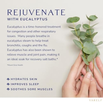 Yareli Eucalyptus Magnesium Bath Salt Flakes 5lbs