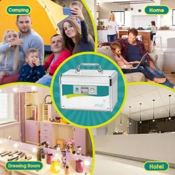 Glosen Medicine Lock Box for Secure Medication Storage