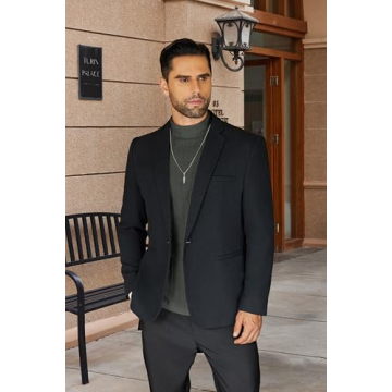 Ekouaer Men's Mock Turtleneck Sweater - Versatile and Comfortable