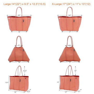 Buy QOGiR Neoprene Beach Tote for Your Next Adventure