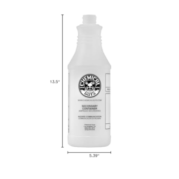 Chemical Guys 32 oz Heavy Duty Spray Bottle for Cleaners
