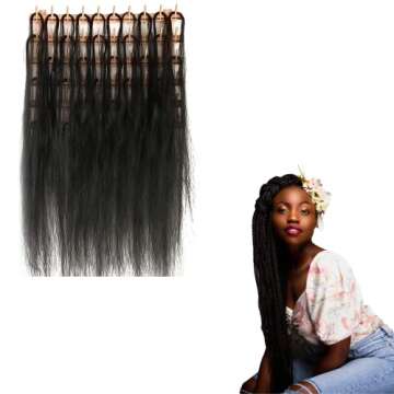 Braiding Hair Rack - Hair Braiding Rack with 60 Pegs Standing Holder with 60 Spools for Stylists - Ergonomic, Time-Saving Braiding Hair Stand - Versatile Extension Holder (60 Pegs, Wood Color)