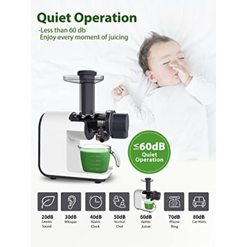 Buy Aeitto Slow Masticating Juicer for Healthy Juicing