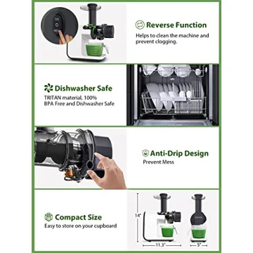 Buy Aeitto Slow Masticating Juicer for Healthy Juicing