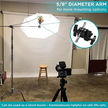 Flashpoint 10.5' C Stand Kit: Robust & Versatile Lighting