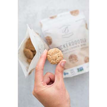 Gluten-Free Vegan Bakeology Snickerdoodle Cookie Bites 6 oz
