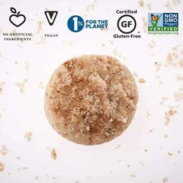 Gluten-Free Vegan Bakeology Snickerdoodle Cookie Bites 6 oz