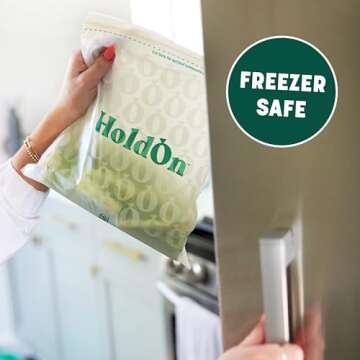 HoldOn Zip Seal Bundle - Compostable Food Storage Bags
