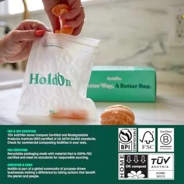 HoldOn Zip Seal Bundle - Compostable Food Storage Bags