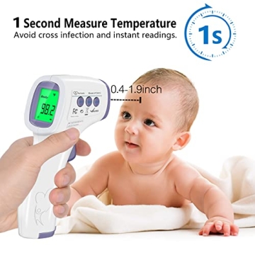 No-Touch Forehead Thermometer Fast Accurate Fever Alarm