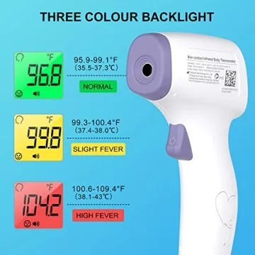 No-Touch Forehead Thermometer Fast Accurate Fever Alarm