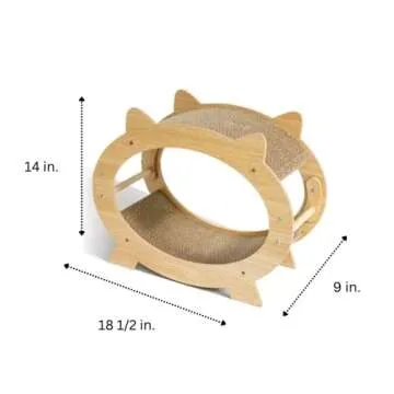 Elegant Catli Cat Scratcher Lounge Bed for Cats & Kittens