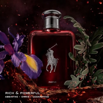 RALPH LAUREN Polo Red Cologne - Intense Woody Fragrance - 2.5 Fl Oz