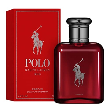 RALPH LAUREN Polo Red Cologne - Intense Woody Fragrance - 2.5 Fl Oz