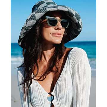 Trendy I-SEA Women's Rosey Cat Eye Polarized Sunglasses