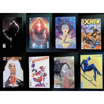 Generic P and P Comics: Huge 100 Comic Book Lot-Marvel, DC, Indy -All Vf to Nm+ No Duplicates Great ...