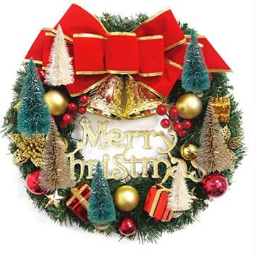 8PCS Artificial Mini Christmas Trees, Fake Bottle Brush Small Pine Snow Frosted Trees with Wood Base Tabletop Ornaments Winter Crafts for Xmas Holiday Party Home Decor