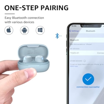 TOZO A1 Mini Wireless Earbuds - Bluetooth 5.3 & Waterproof