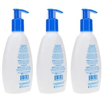 Vanicream Gentle Facial Cleanser for Sensitive Skin 3-Pack